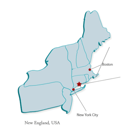 United Aluminum Rolling Mill Location in North Haven, CT.